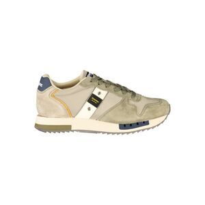 Blauer Green Polyester Athletic Men's Sneakers